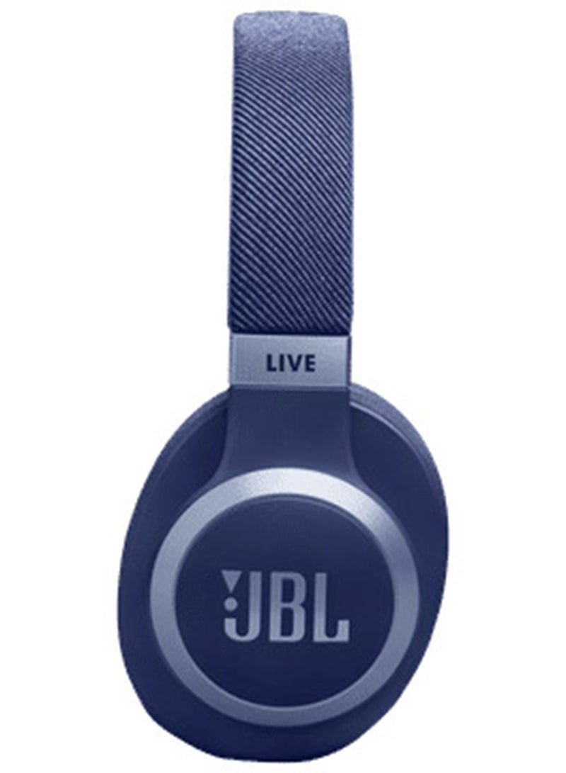JBL Live 770 NC Wireless Over-Ear Headphones With True Adaptive Noise Cancelling Blue - Image 5