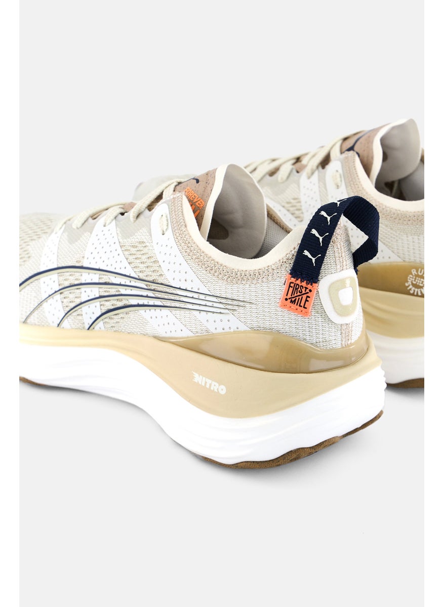 Puma x First Mile - Men Forever Run Nitro Fm Running Shoes, Grey - Image 1