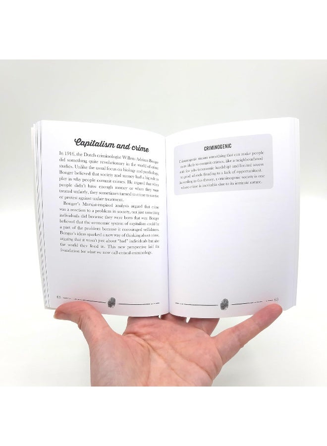The Little Book of Criminology: A Pocket Guide to the Study of Crime and Criminal Minds  - Image 3