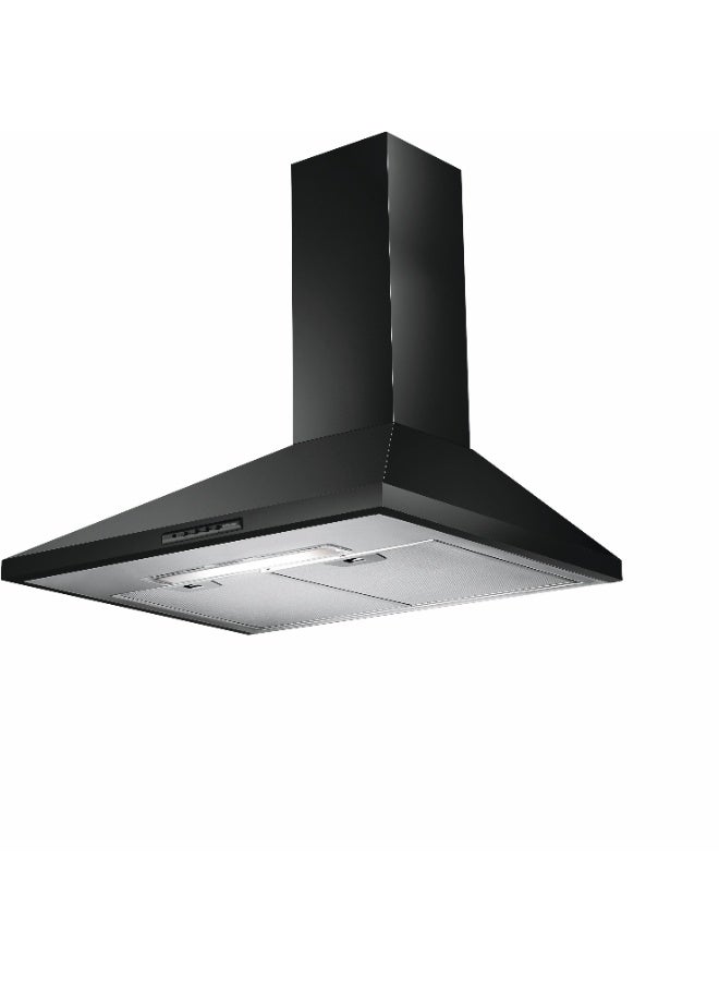 فابر Kitchen Cooker Hood, 60 cm Wall-Mount, 380 m³/h Suction Power, 3-Speed, LED Lighting, Black - VALUE PB BK A60 ( Made in Italy ) 145 W 320.0557.543 Black - Image 2