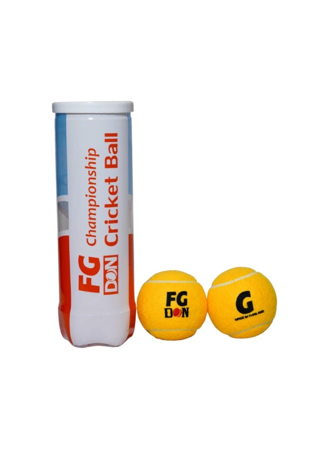 MAKS & CO. Original FG Don Cricket Tape Balls – Durable High-Quality Tape Balls – Pack of 3 - Image 2
