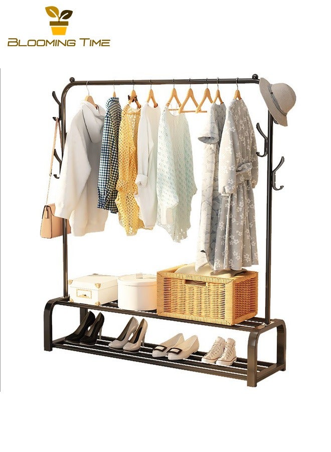 BLOOMING TIME Simple Wardrobe Household Bedroom Movable Multi-function Corner Assembly Hanging Wardrobe Clothes Storage Cabinet Economical Strong And Durable - Image 4