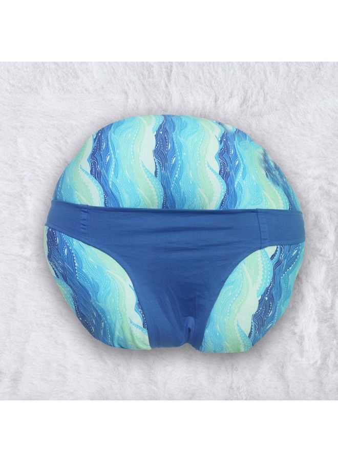 Kradyl Kroft 5In1 Baby Feeding Pillow With Detachable Cover (Patchwork Print) - Image 1