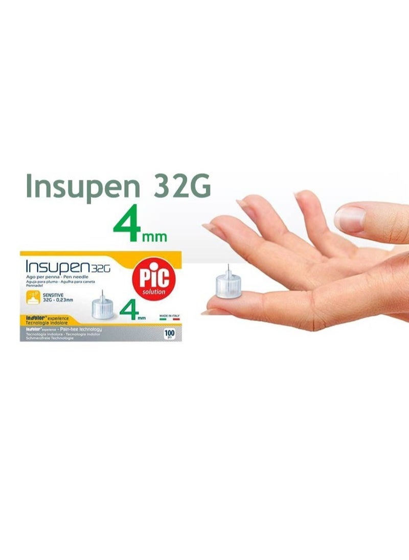 PIC Solution Insupen Original 32G 4mm 100pcs