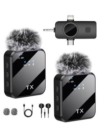 Wireless Lavalier Microphone Douyin Live Broadcast Mobile Video Recording 2.4G Noise Reduction Mini Microphone Live Video Recording Vlog Interview Online Classroom - pzsku/ZA67BA96D4B43D1B676D2Z/45/_/1715079423/1eec95cb-cf4c-4ce1-b35d-13d807127460