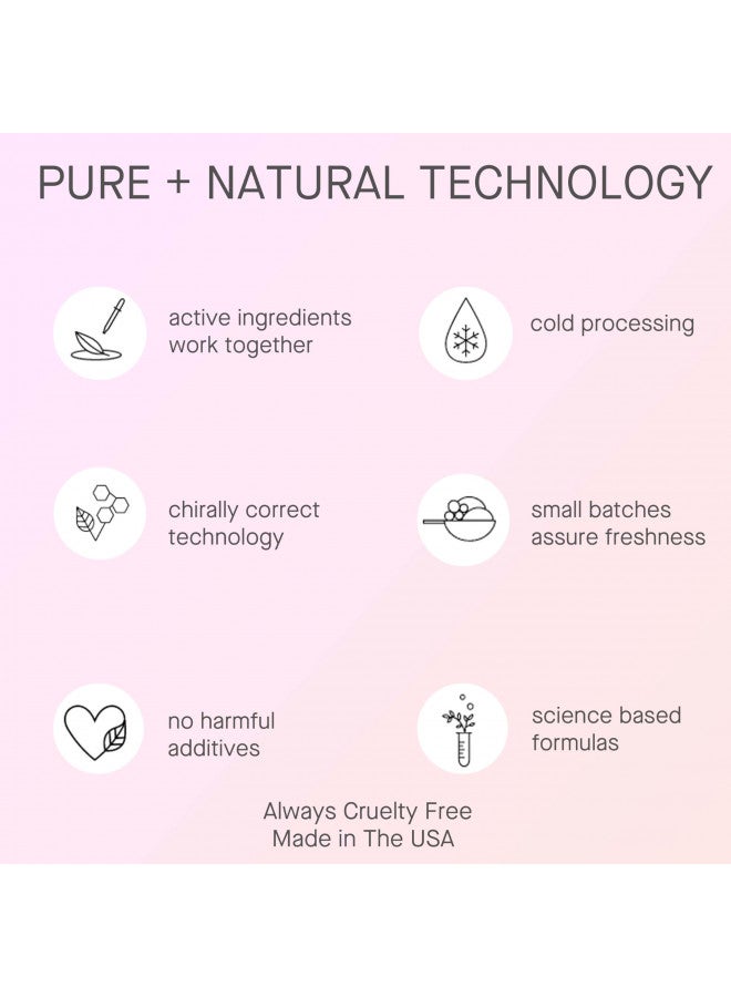 Arcona ARCONA Peptide Eye Serum - Coffee Extract Reduces Puffiness, Aloe + Lavender Soothe, Peptides Reduce Fine Lines + Wrinkles .3 oz. Made In The USA - Image 3