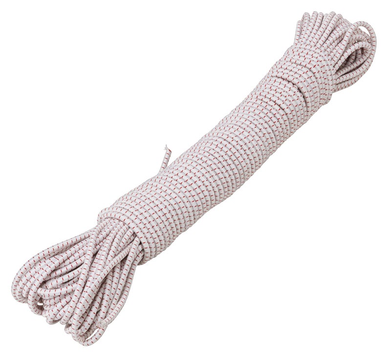 AceCamp 1/8 Inch Shock Cord Pole Repair, Replacement Bungee Strap Rope for Worn & Old Tents, Emergency Stretch Elastic Cord, Moisture UV Weather & Abrasion Resistant, 65 Feet - Image 1