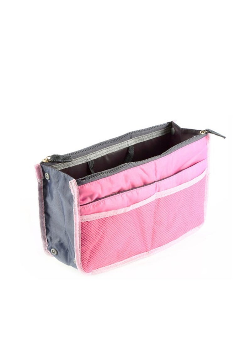 عام حقيبة يد لتنظيم مستحضرات التجميل وردي - Image 3