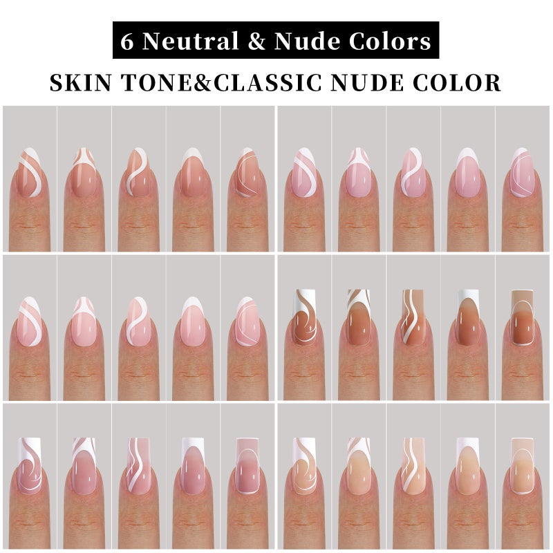 Nail Art Wearable Nail Art Removable Nail Art Nail Art Fake Nail Stickers 15 Sizes Total 150pcs - Image 3