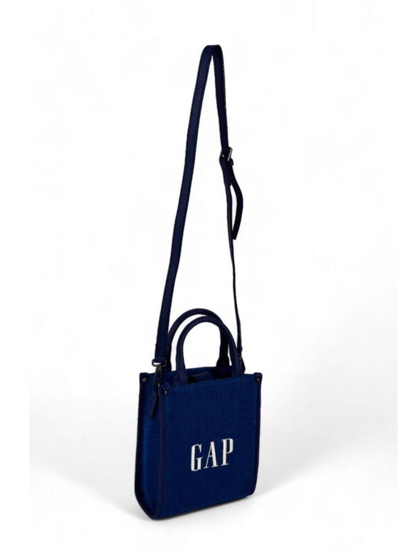جاب حقيبة كتف نسائية زرقاء بحرية من GAP 15896 - Image 2