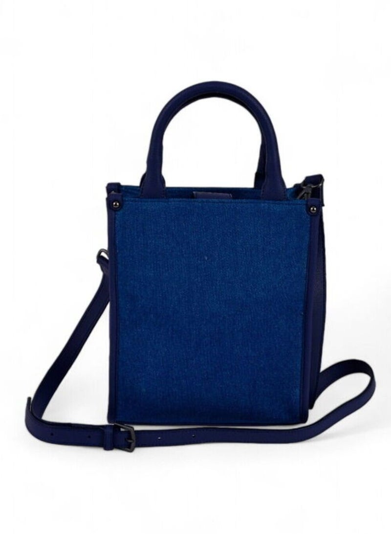 جاب حقيبة كتف نسائية زرقاء بحرية من GAP 15896 - Image 3