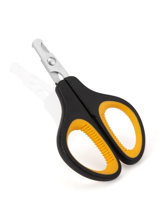 جكسكول مقص أظافر القطط، مقص أظافر الكلاب الفاخر، مقص أظافر الحيوانات الأليفة بمخالب القطط، أداة احترافية مريحة مضادة للانزلاق للعناية بالحيوانات الصغيرة للقطط الصغيرة والجراء والطيور والقنافذ والأرانب والهامستر - Image 1