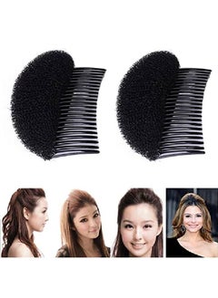 Pack Of 2 Hair Styling Clip Stick Bun Maker Braid Tool Hair Accessories Charming Bump It Up Volume Inserts Do Beehive Hair Styler Hair Comb Diy Hair Beauty Tool