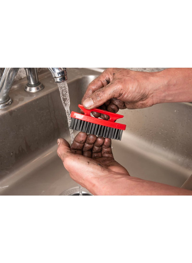 Performance Tool Performance Tool 20222 Heavy Duty Nylon Bristle Brush with Easy Grip Handle for Tough Cleaning Jobs  - Image 4