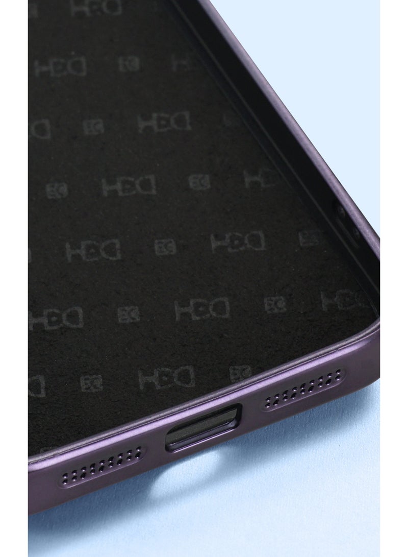 أتش دي دي حافظة كريستالية لامعة من ماركة HDD متوافقة مع MagSafe لجهاز iPhone 15 Pro Max (أسود) - Image 3