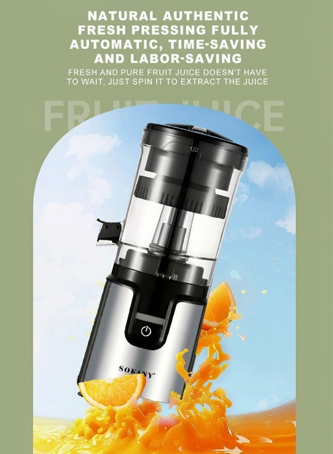 sokany Electric Citrus Juicer,800W High Power Orange Juicer with Fast Extraction for Orange, Lemon, Grapefruit - Image 2