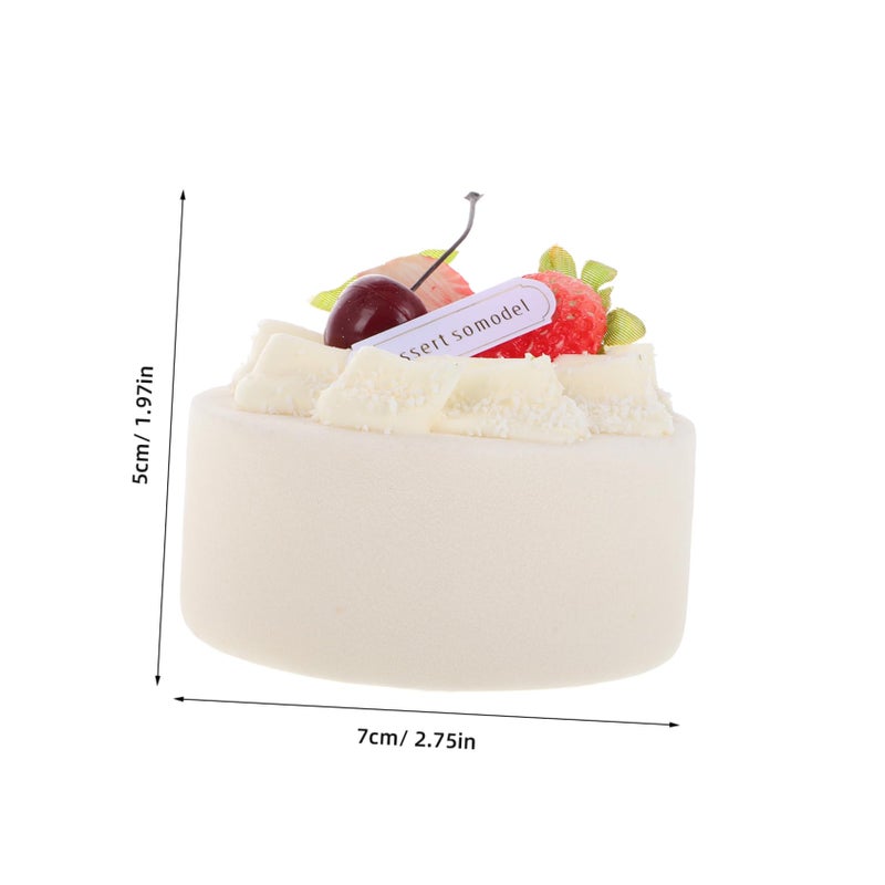 Elegant Simulation Cake Model for Birthday Decor Photography Props - Image 3