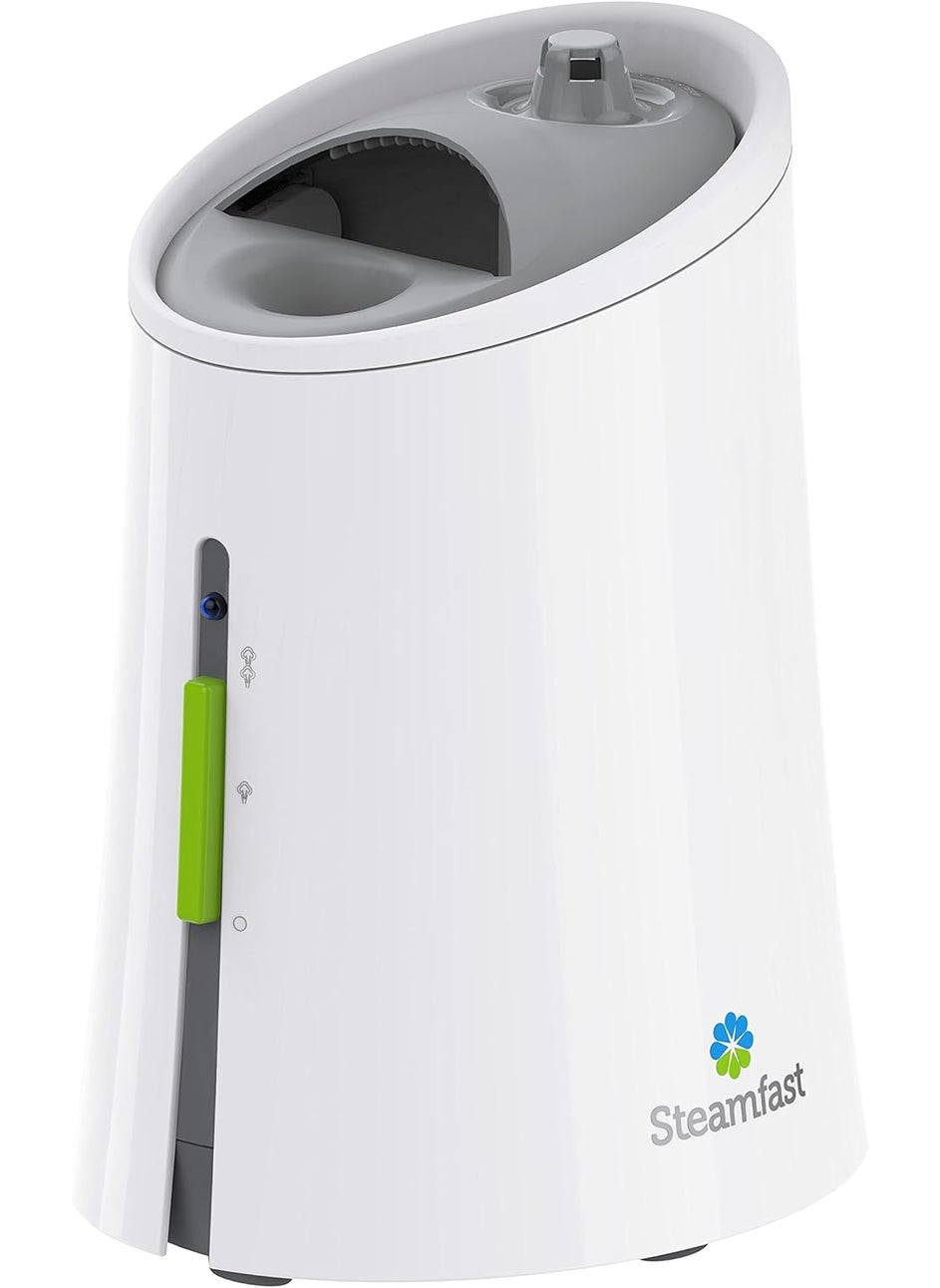 Steamfast Steamfast SF920 Warm Mist Humidifier and Steam Vaporizer with Auto ShutOff FilterFree Design Aromatherapy Essential Oil Ready 1 Gallon CapacityWhite  - Image 1