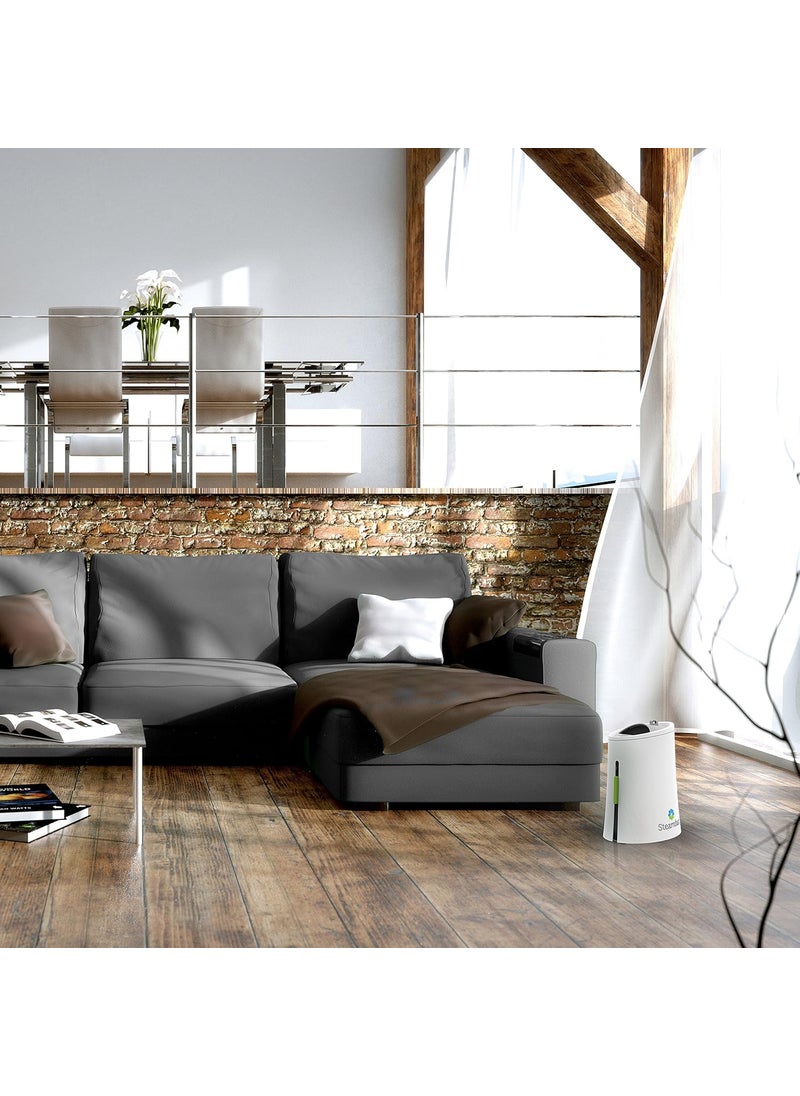 Steamfast Steamfast SF920 Warm Mist Humidifier and Steam Vaporizer with Auto ShutOff FilterFree Design Aromatherapy Essential Oil Ready 1 Gallon CapacityWhite  - Image 2