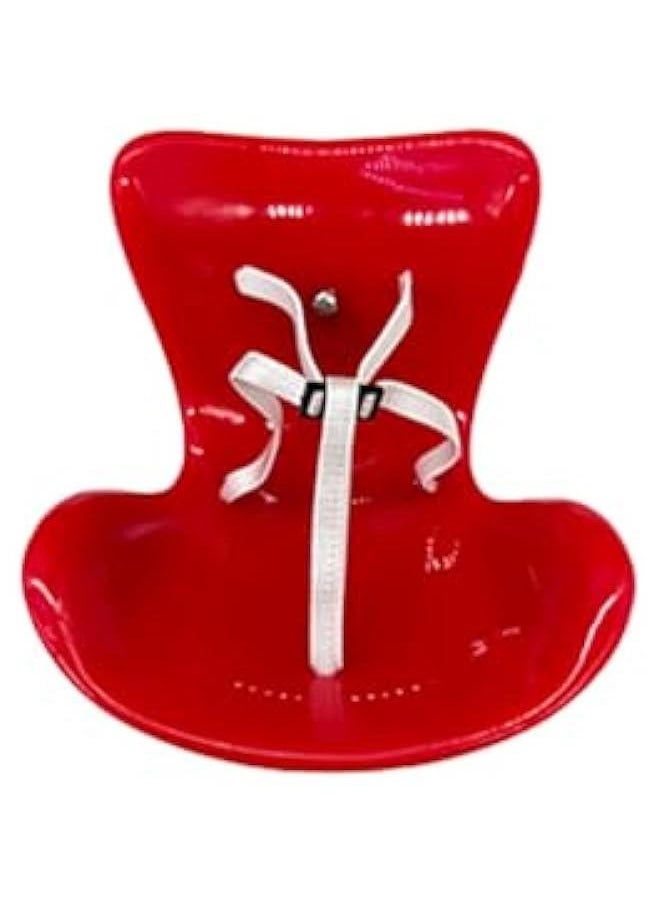 Cute Labubu Car Seat, Car Decorations Labubu Accessories, Car Air Vent Decor for Display Labubu, Plastic Sofas for Car Decoration, Cute Car Interior Decor Accessories Desktop Ornaments (red)  - Image 1
