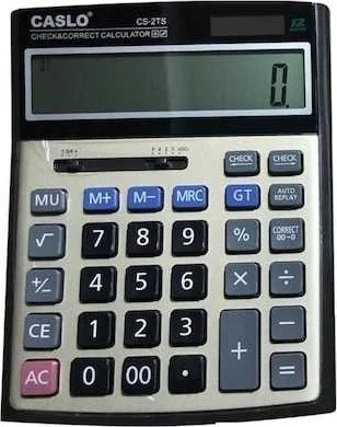 Caslo CSL CS-2TS 12 Digit Table Type Calculator with Operation Control