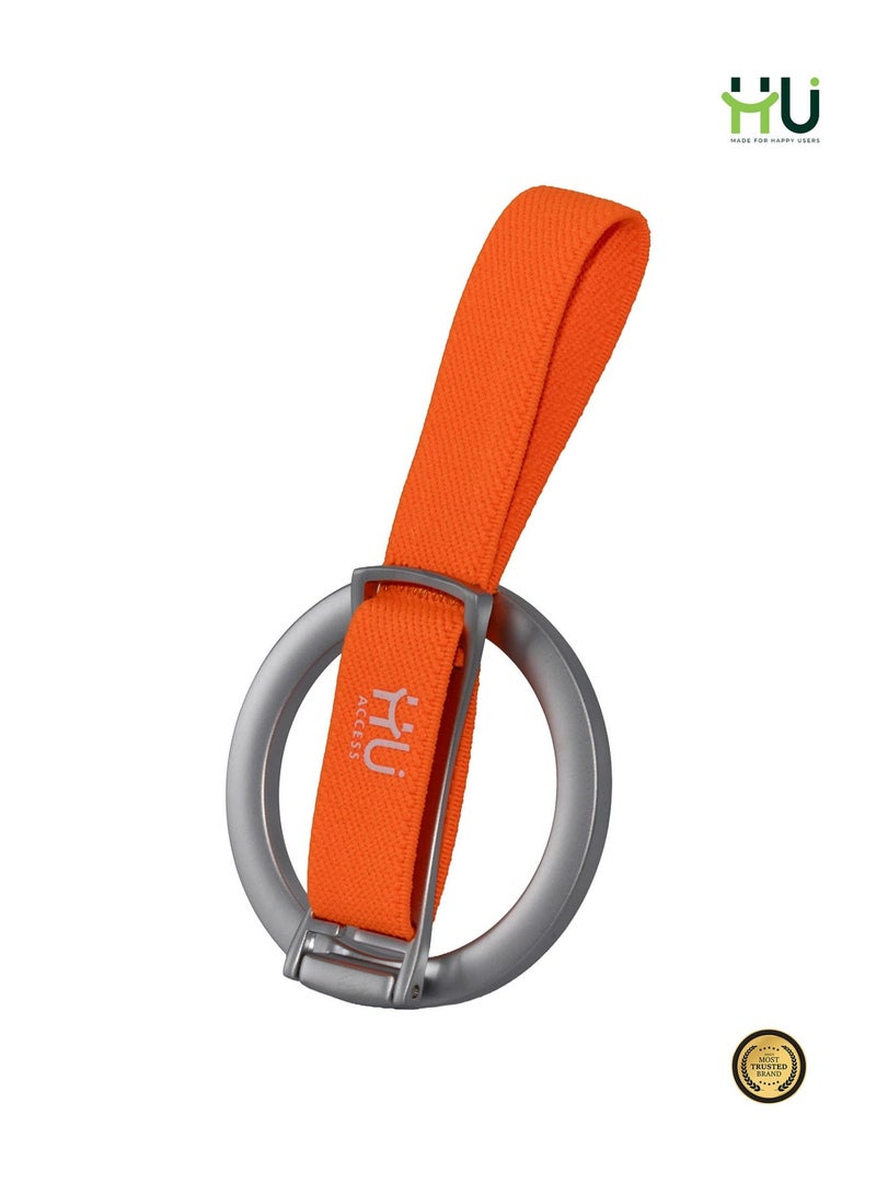 H U Foldable Universal Magnetic Phone Holder - Super Strong Magnet, 360° Adjustable Mobile Stand for Desk, Car & Office - Image 2