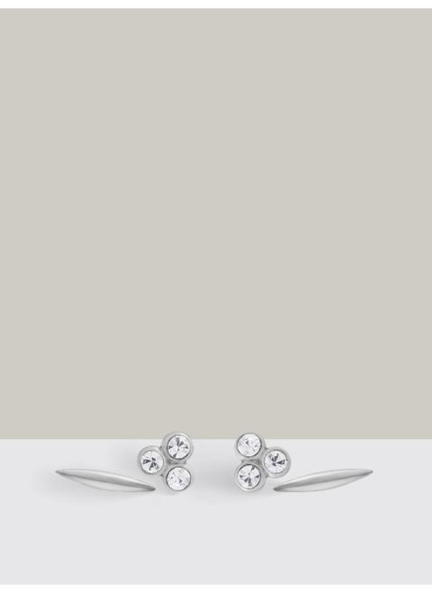 Mira: Micro Crystal Cluster & Bar Earrings Set