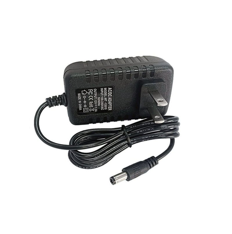 MTYTOT 12V DC Power Supply 1.5A Universal AC Adapter, 100-240 50/60Hz to 12 Volts 1.5Amp Transformer, DC 12V Power Adapter Cord, 【5.5mm x 2.5mm Barrel Plug】 - Image 1