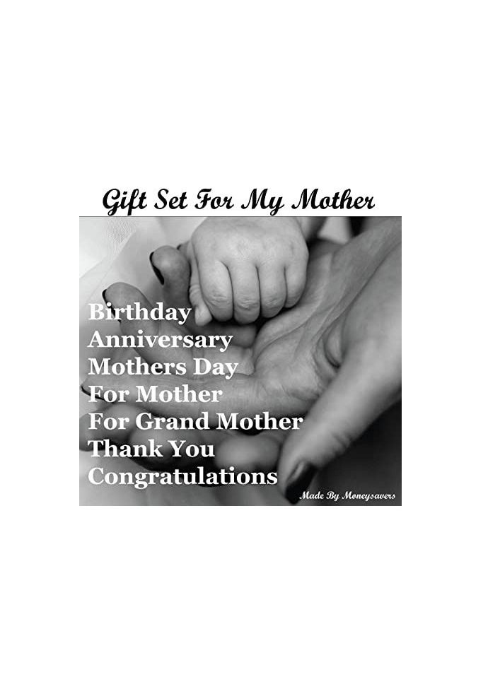 PRINTSHOP4ME Mothers day special Teddy Gift set for Mom Design 1  - Image 3