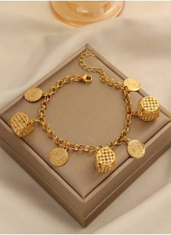 GOLDMAX 21k Gold Plated Bracelet For Women  - Image 1