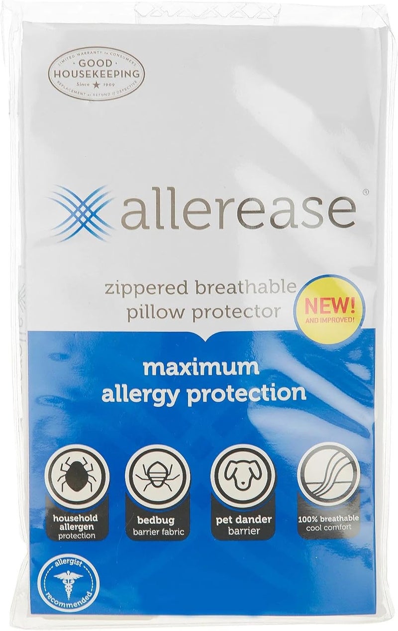 Aller-Ease Allergy Pillow Protector, King - Image 1