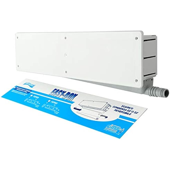 FSPR65 EASY BOX INSTALLATION BOX WITH REVERSIBLE CONDENSATION EXHAUST WHITE - Image 1