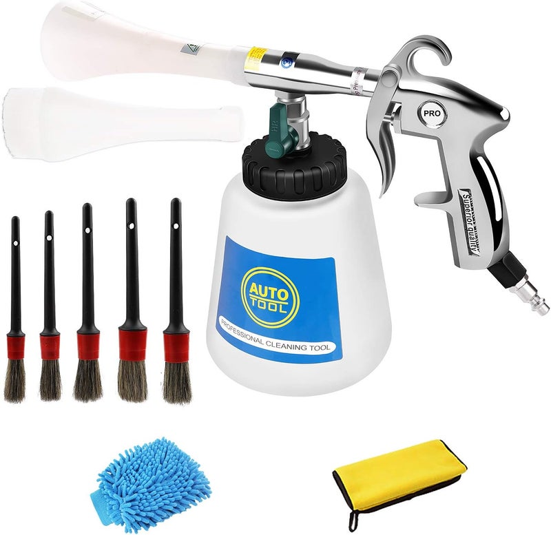 CPROSP Tornado Car Washer, High Pressure Interior Cleaner, Turbo Cleaning Gun - Image 1