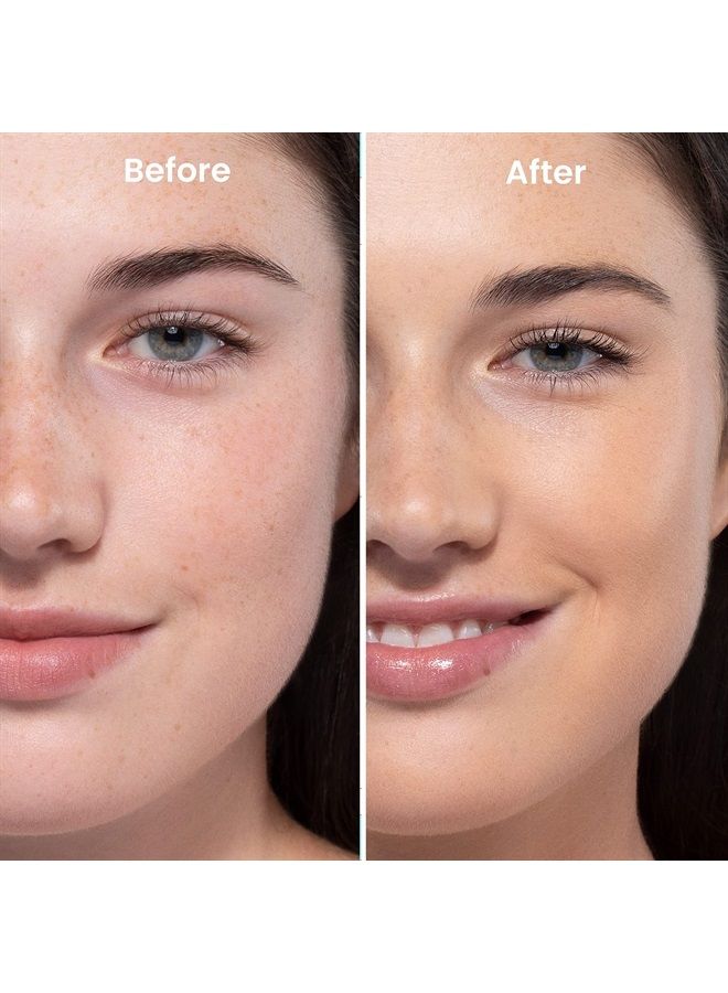 JOAH Crystal Glow Peptide-Infused Foundation, 2-in-1 Multitasking Korean Makeup with Blurring Face Primer, Luminizer, Hydration & Skin Defense for a Flawless Finish, 1.01 Oz, Fair Neutral - Image 4