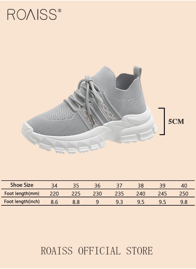 Women's Thick Sole Sneakers Women's Mesh Dad Shoes Women's Thick Sole Hollow Casual Shoes - pzsku/ZA67D4C5E79A9A4D162AEZ/45/_/1700117575/57865499-0161-4eed-b1dd-1efd65860169