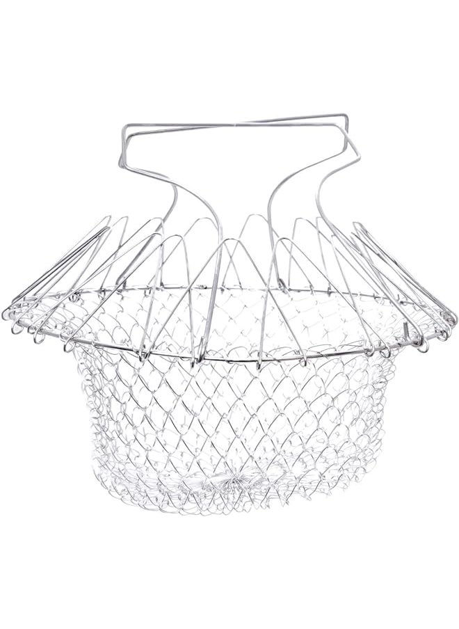 Zaboon Metal Chef Basket Silver  - Image 1