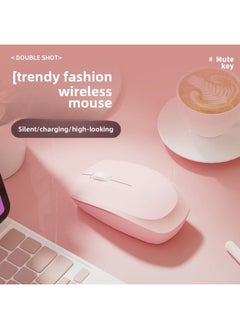 Generic [95% Favorable Rate] Wireless Mouse Bluetooth Rechargeable Typec Mute Silent Girls Office Notebook-Specification:Matcha Green (upgraded Chip-single Mode Wireless) Silent-resonance Official Authentic [2-year Warranty/rapid Delivery]  - Image 4