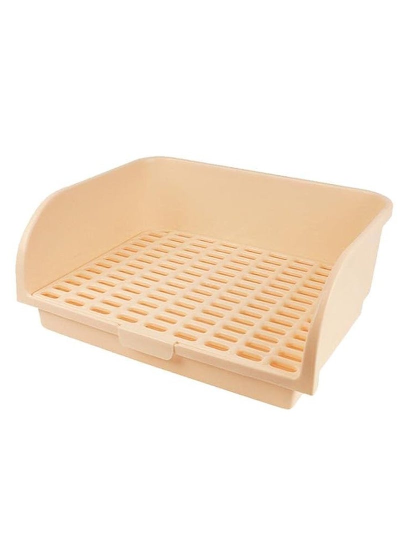 Rabbit Toilet, Large Chinchilla for Ferret, Square Toilet, Convenient to Clean, Comfortable, Perfect for Large Rabbits, Large Size, Wall Mounted, Washable - Image 1