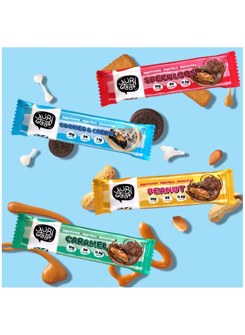 يوبي بار مجموعة متنوعة من ألواح البروتين النباتية من يوبي، 12 قطعة - Image 2