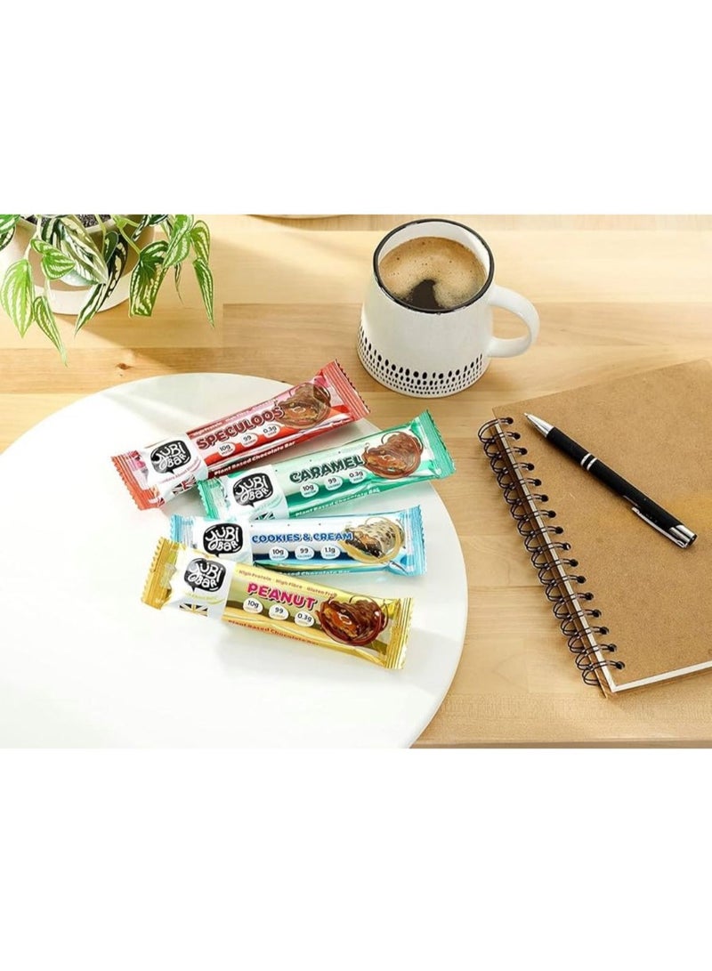 يوبي بار مجموعة متنوعة من ألواح البروتين النباتية من يوبي، 12 قطعة - Image 4