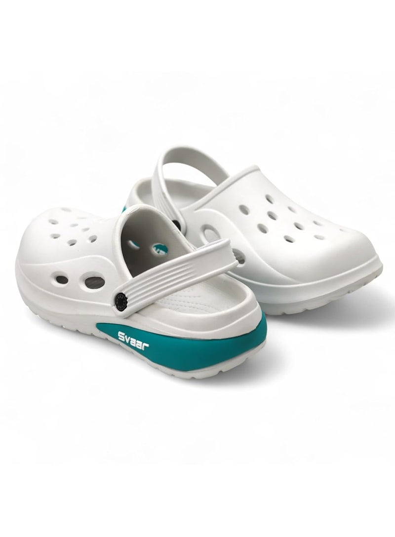 SVAAR أحذية سفاار دريفت الكلاسيكية للرجال مع حزام خلفي قابل للتعديل للبالغين | مريحة وخفيفة الوزن | أنيقة، مضادة للانزلاق ومقاومة للماء | صنادل للاستخدام اليومي للرجال والأولاد - Image 5