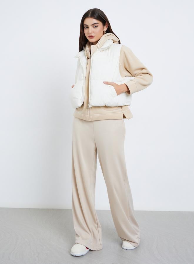 ستايلي جاكيت قصير مبطن بقصة عادية - Image 2