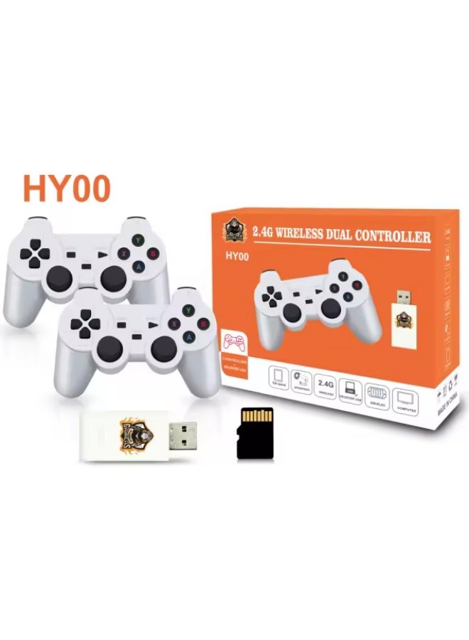 HY00 Game Console Wireless Handle Double-person Networking Arcade Home TV Android Projector Plug And Play-Model:HY00 - Image 1