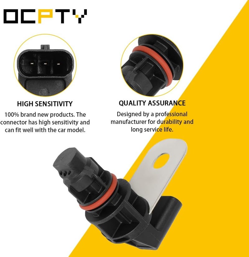 OCPTY Crankshaft Position Sensor PC964 Fit for Cadillac CTS 2016, Escalade 2015-2019, Silverado 1500 2014-2020, Tahoe, Suburban, for GMC Sierra 1500 - Engine Timing Sensor, CKP Sensor Replacement - Image 3
