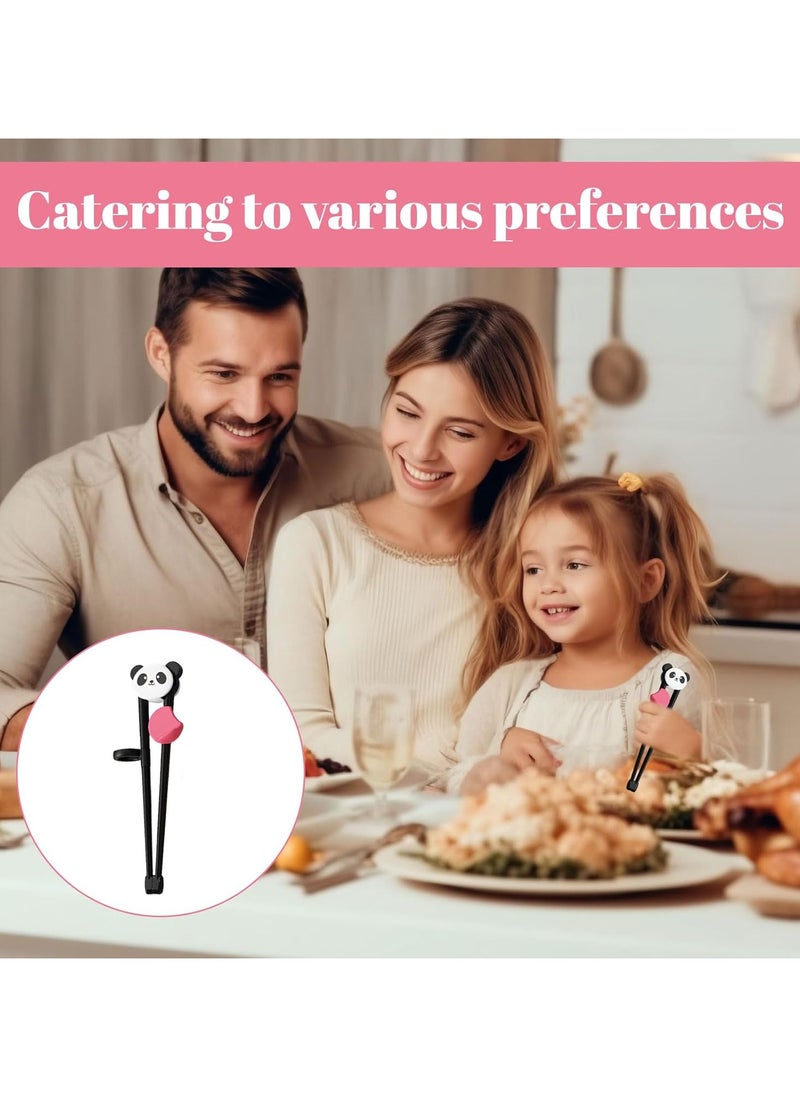 CMGTYYD 2 pairs of children's training chopsticks, reusable, beginner chopsticks auxiliary artifact, suitable for adults or children  - Image 5