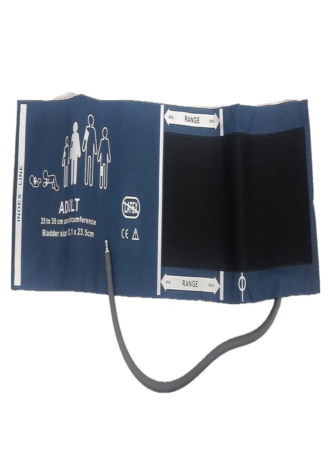 VATS NIBP Cuff | Adult 25-35 cm | Single Tube Reusable Blood Pressure Cuff for Multipara & ICU Monitors | Latex-Free, Durable Material, Universal Compatibility - Image 3
