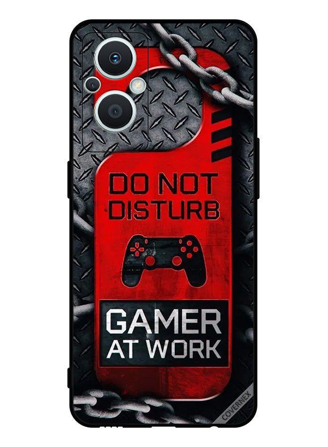 Covernex Protective Case Cover For Oppo Reno 7 Z 5G Gamer At Work Wallpaper - Image 1