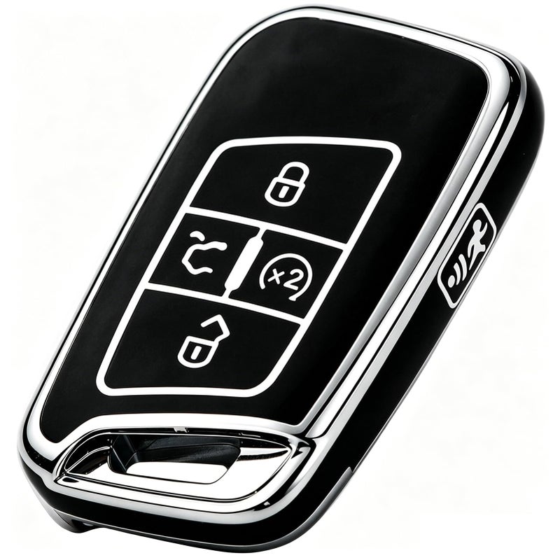 Tautrophen Key Fob Cover for Volkswagen 20182024 Tiguan Arteon Altas Jetta Taos - Image 3