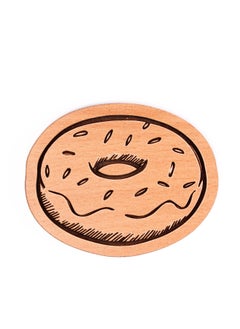 Laser Crafts Laser Crafts Donuts Maganet Wood 