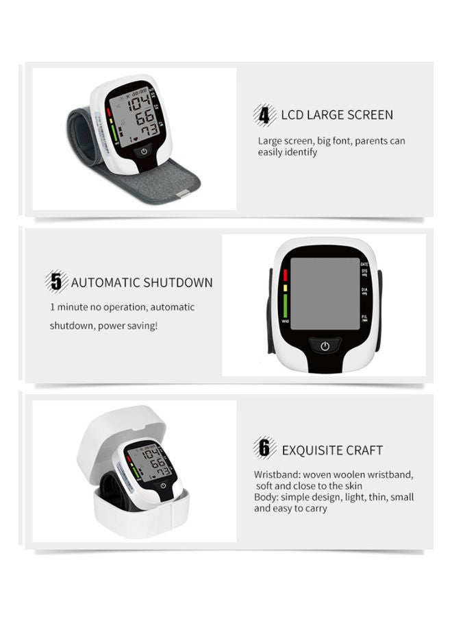 NIBEMINENT Automatic Digital Wrist Blood Pressure Monitor - Image 5